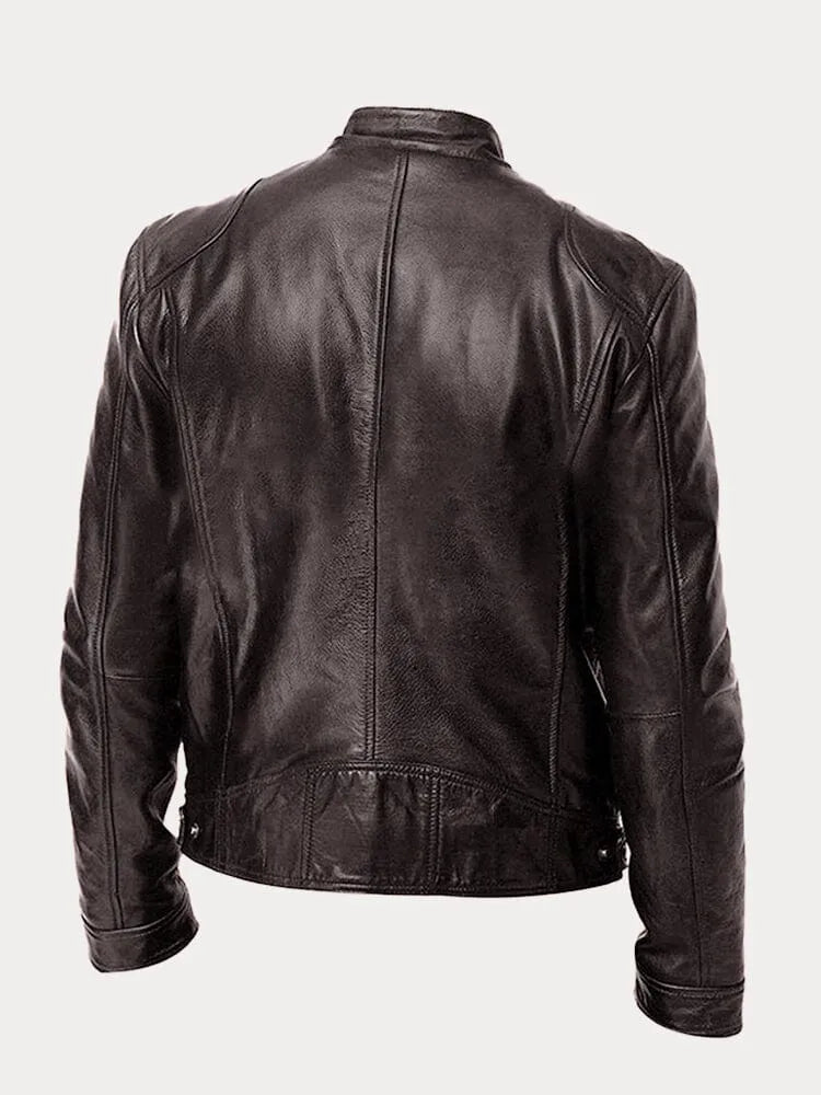 James - Casuel leather jacket