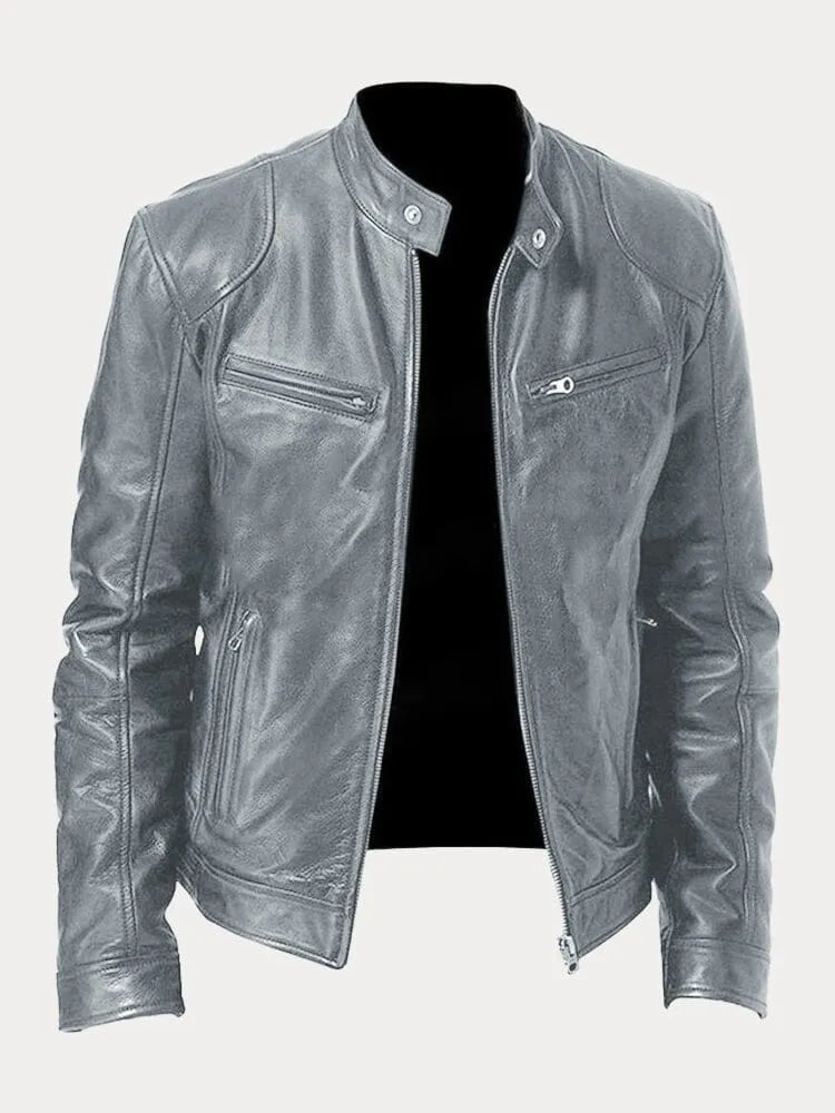James - Casuel leather jacket