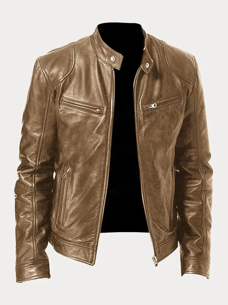 James - Casuel leather jacket