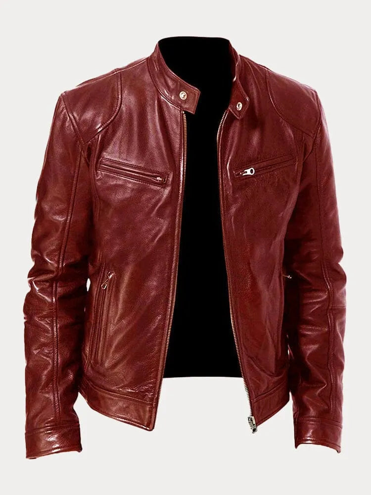 James - Casuel leather jacket